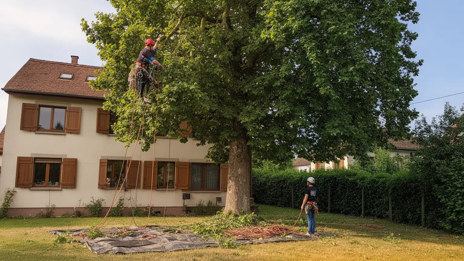Élagage et Abattage d'arbres à Colmar : Arboriste Grimpeur Expert